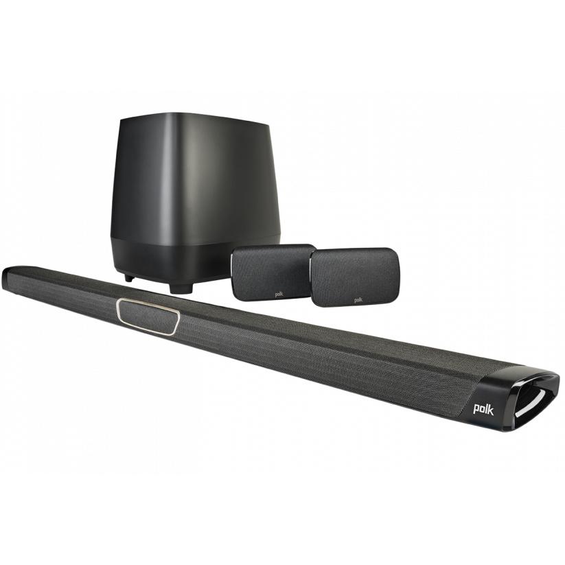 Channel Dolby Atmos Sound Bar, Polk MAGNIFI MAXAXSR Black