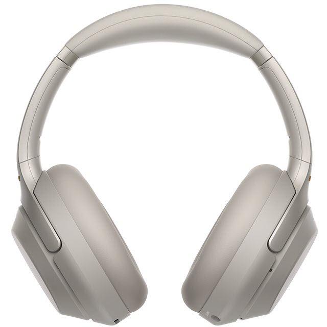 Wireless Bluetooth Noise Canceling Headphones, Sony WH1000XM3 - Silver IMAGE 2