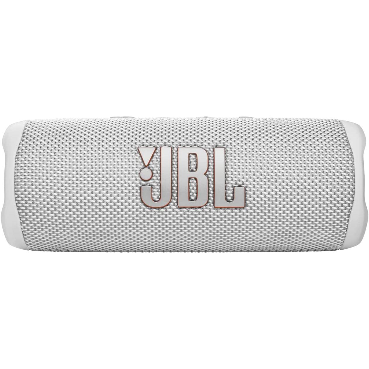 20W Wireless Bluetooth Waterproof Portable Speaker. JBL Flip 6 - White