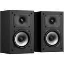 100W Bookshelf Speaker, Polk MXT15 Black- PAIR IMAGE 3
