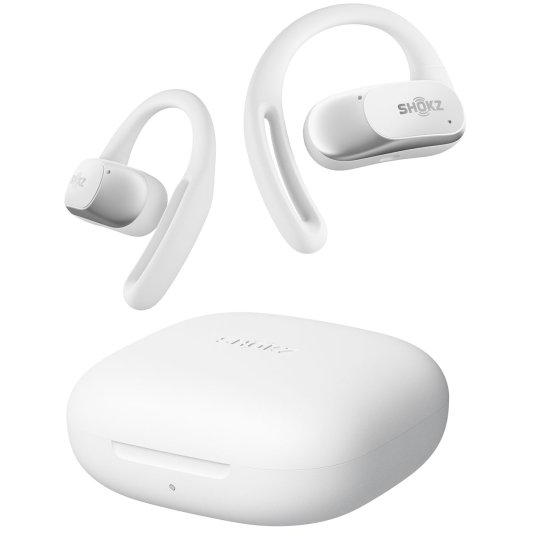 Conduction Open-Ear Bluetooth Headphones OpenFit Air, Shokz T511 - Whi