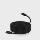 Magnetic 2 Meter USB-C to USB-C Cable - Black IMAGE 1