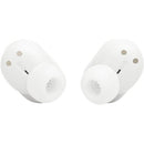 In-Ear Earbuds noise cancelling headphones, JBL TBUDS2 - White IMAGE 3