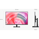 37 in FHD 4K Moniror Whitouh USB-C, Samsung LS37D702EANXZA IMAGE 4