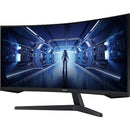 34 in Curved Gaming Monitor WITH 165HZ refresh, Samsung LC34G55TWWNXZA IMAGE 2