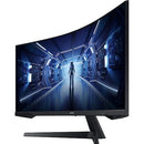 34 in Curved Gaming Monitor WITH 165HZ refresh, Samsung LC34G55TWWNXZA IMAGE 8