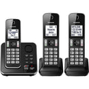 Cordless Phone with 3 Handsets, Panasonic KXTGD393B IMAGE 1