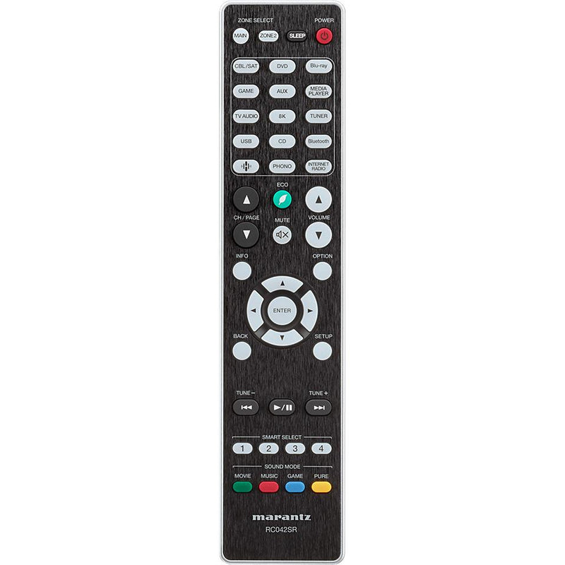 Marantz 9.2-Channel 8K Home Theatre Receiver 9.2 Channel 110W 8K UHD Bluetooth WiFi Receiver, Marantz SR6015 - Black IMAGE 4
