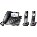 Cordless Phone with 2 Handsets, Panasonic KXTGF872B IMAGE 1