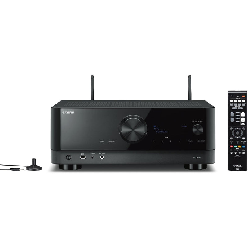 Yamaha 5.2-Channel 4K Home Theatre Receiver AV Home Cinema 5.1 Channel Receiver, 5x80W, 8K, Zone B, Yamaha RXV4A IMAGE 4