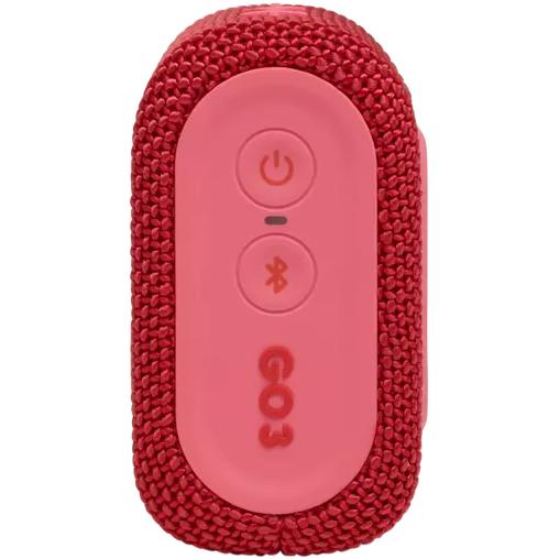 Wireless Bluetooth Waterproof Speaker, JBL GO 3 - Red IMAGE 7