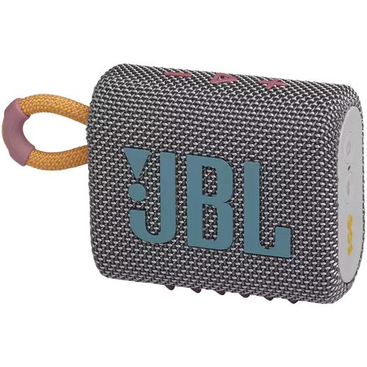 Wireless Bluetooth Waterproof Speaker, JBL GO 3 - Grey IMAGE 2