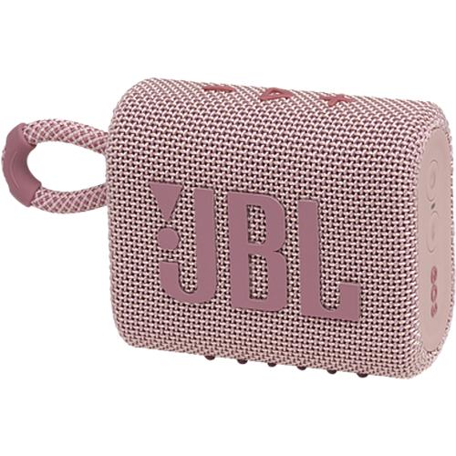 Wireless Bluetooth Waterproof Speaker, JBL GO 3 - Pink IMAGE 2