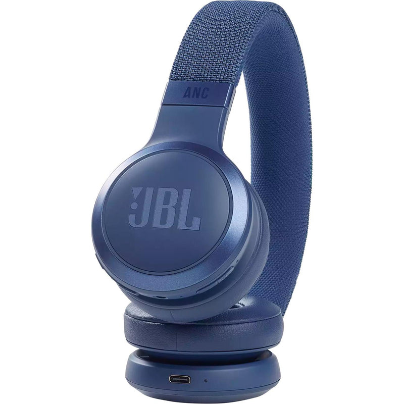 Wireless On-Ear Noise Cancelling Headphones. JBL Live 460NC - Blue IMAGE 6