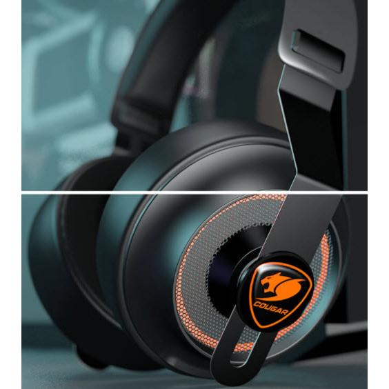 Cougar Over-the-Ear Noise-Canceling Gaming Headphones with Microphone Phontum Essential Gaming Headset, Cougar 37DF2XNMB.0002 IMAGE 4