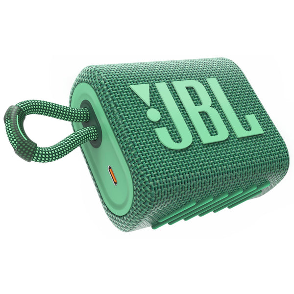Wireless Bluetooth Waterproof Speaker, JBL GO 3ECO - Green IMAGE 1