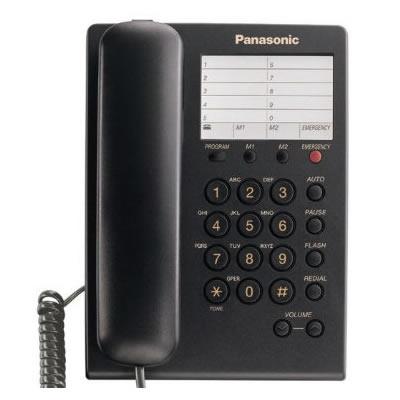 Corded Phone Panasonic KXTS500B IMAGE 1