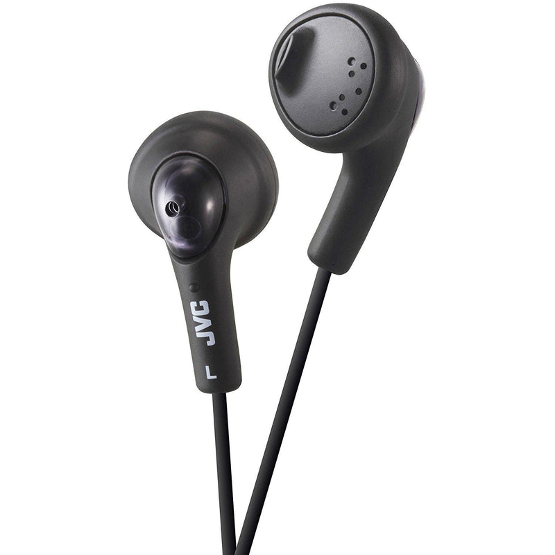 Wired Earbuds, JVC HA-F160-B - Black IMAGE 1