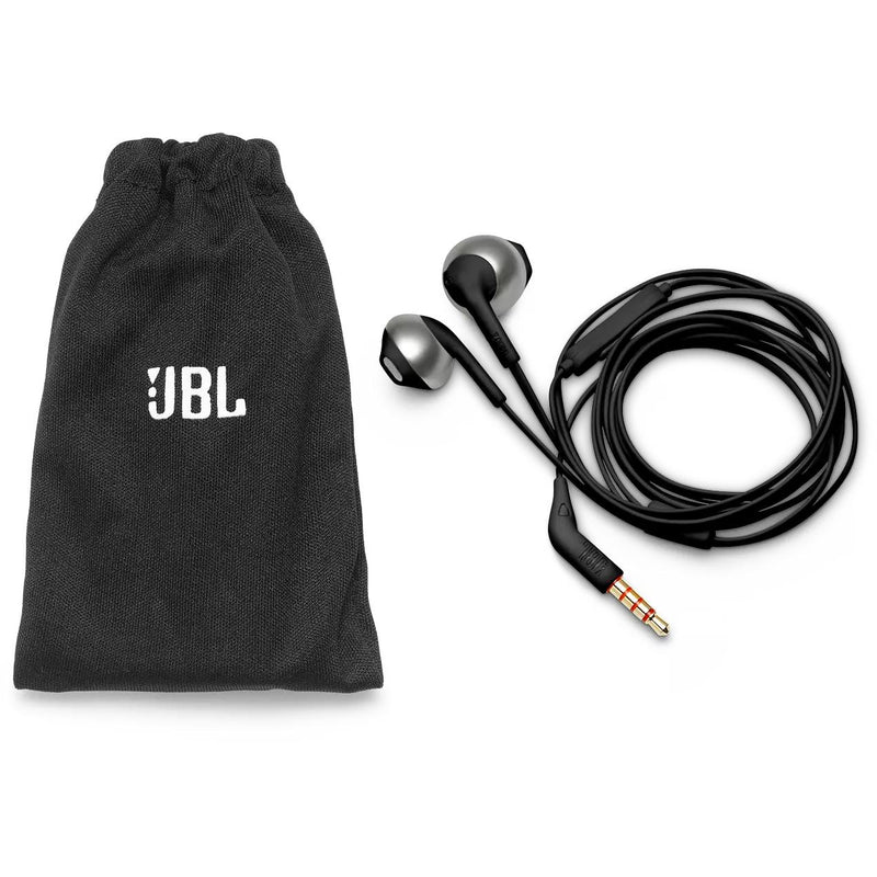 Earbud Headphones. JBL Tune 205 - Black IMAGE 5