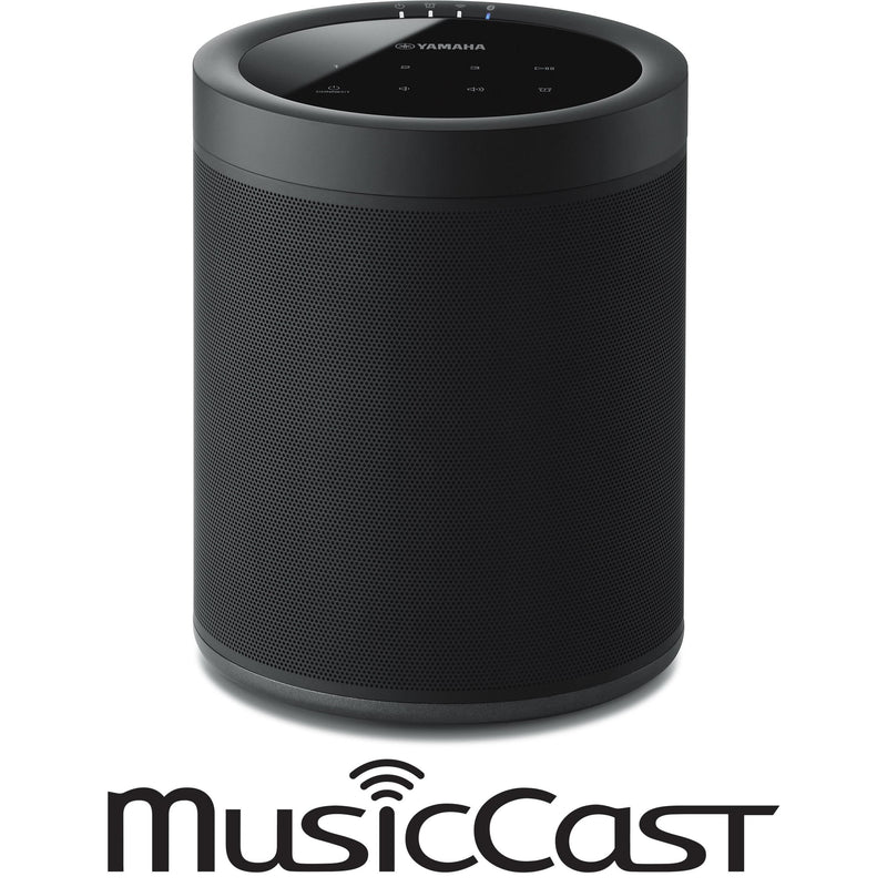 Bluetooth Wi-Fi Wireless Portable Speaker, Yamaha Music Cast 20 - Black IMAGE 1