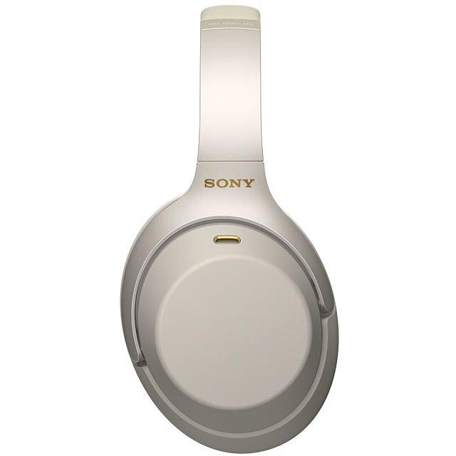 Wireless Bluetooth Noise Canceling Headphones, Sony WH1000XM3 - Silver IMAGE 4