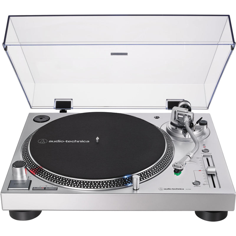Direct Drive Turntable With BLUETOOTH, Audio-Technica AT-LP120XUSB-SV - Silver IMAGE 1