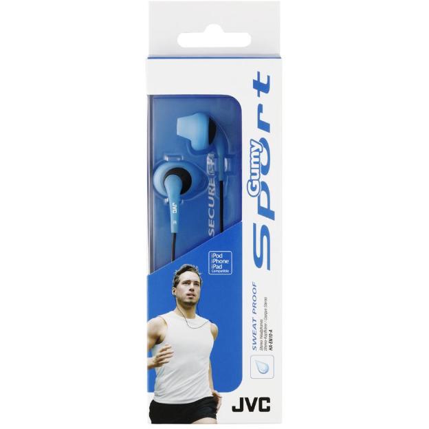 Wired Earbuds, JVC HA-EN10-A - Blue IMAGE 2