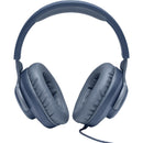 Professional gaming wired PC over-ear headset, JBL Quantum 100 - Blue IMAGE 3