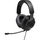 Professional gaming wired PC over-ear headset, JBL Quantum 100 - Black IMAGE 1