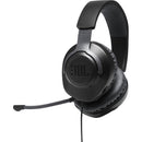 Professional gaming wired PC over-ear headset, JBL Quantum 100 - Black IMAGE 2