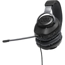Professional gaming wired PC over-ear headset, JBL Quantum 100 - Black IMAGE 5