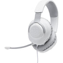 Professional gaming USB wired PC over-ear headset, JBL Quantum 100 - White IMAGE 2