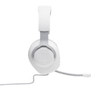 Professional gaming USB wired PC over-ear headset, JBL Quantum 100 - White IMAGE 7