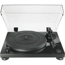 Belt Drive Stereo Turntable, Audio-Technica ATLPW50PB - Black IMAGE 1
