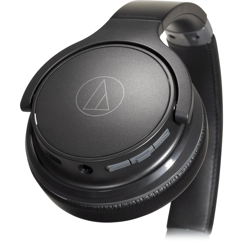 Wireless on-ear headphones, Audio Technica S220BT - Black IMAGE 6