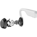 Conduction Open-Ear Bluetooth Sport Headphones OpenMove, Shokz S661 - White IMAGE 3