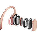 Conduction Open-Ear Bluetooth Sport Headphones OpenRun Pro, Shokz S810 - Pink IMAGE 4