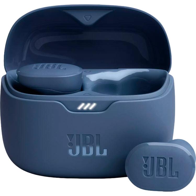 In-Ear Earbuds noise cancelling headphones. JBL TBUDS - Blue IMAGE 1