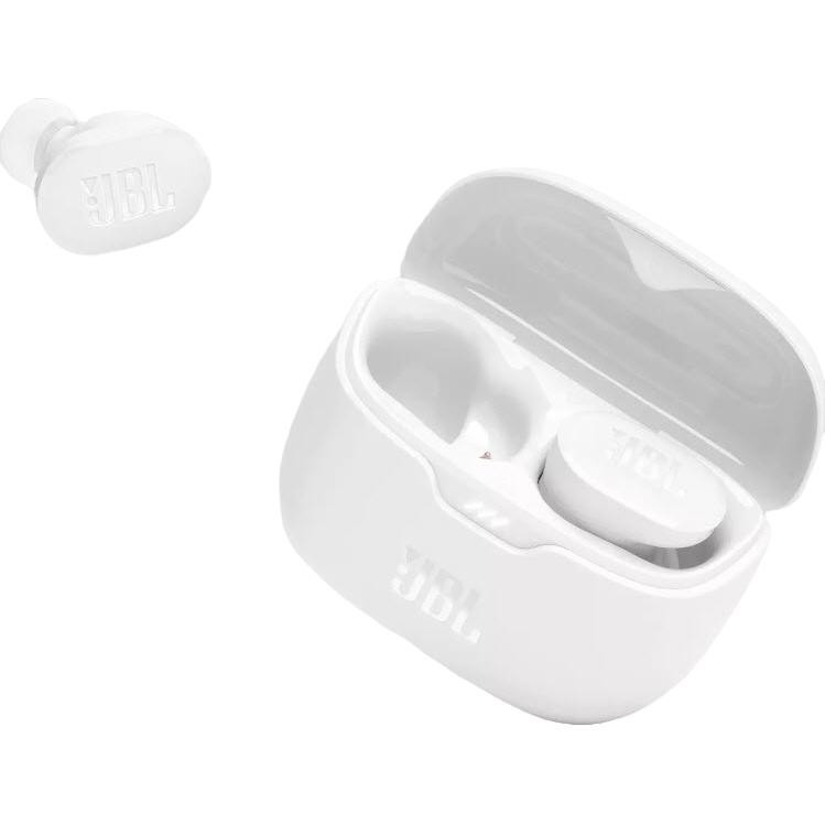 In-Ear Earbuds noise cancelling headphones. JBL TBUDS - White IMAGE 2