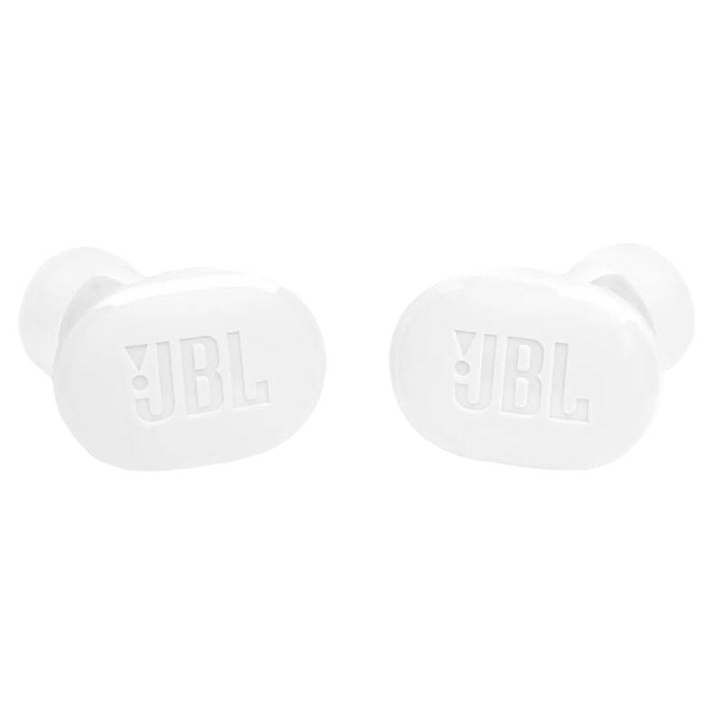 In-Ear Earbuds noise cancelling headphones. JBL TBUDS - White IMAGE 3
