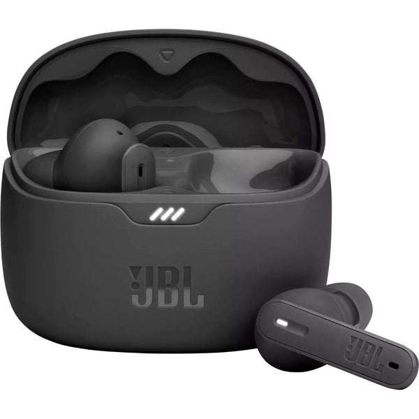 In-Ear EarBEAM noise cancelling headphones. JBL TBEAM - Black IMAGE 1