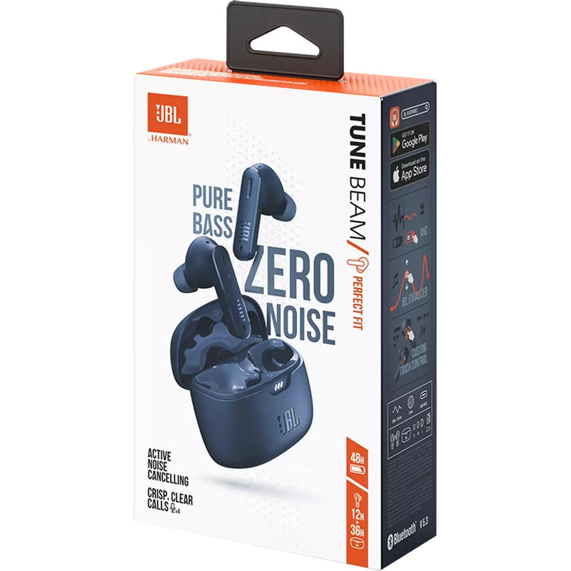 In-Ear EarBEAM noise cancelling headphones. JBL TBEAM - Blue IMAGE 9