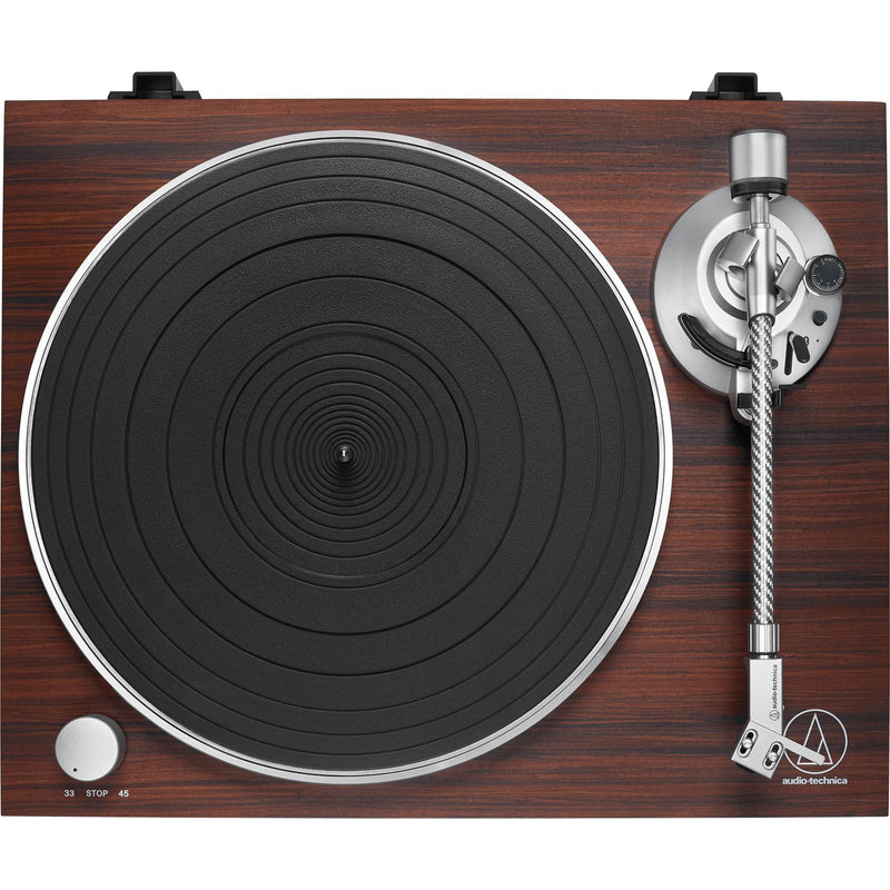 Direct Drive Turntable With BLUETOOTH, Audio-Technica AT-LPW50BT-RW - Rosewood IMAGE 2
