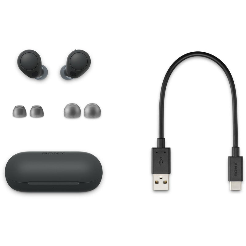 Bluetooth Wireless Noise Canceling In-Ear, Sony WFC700N - Black IMAGE 6