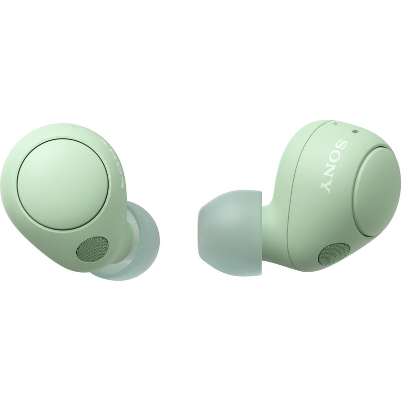 Bluetooth Wireless Noise Canceling In-Ear, Sony WFC700N - Green IMAGE 2