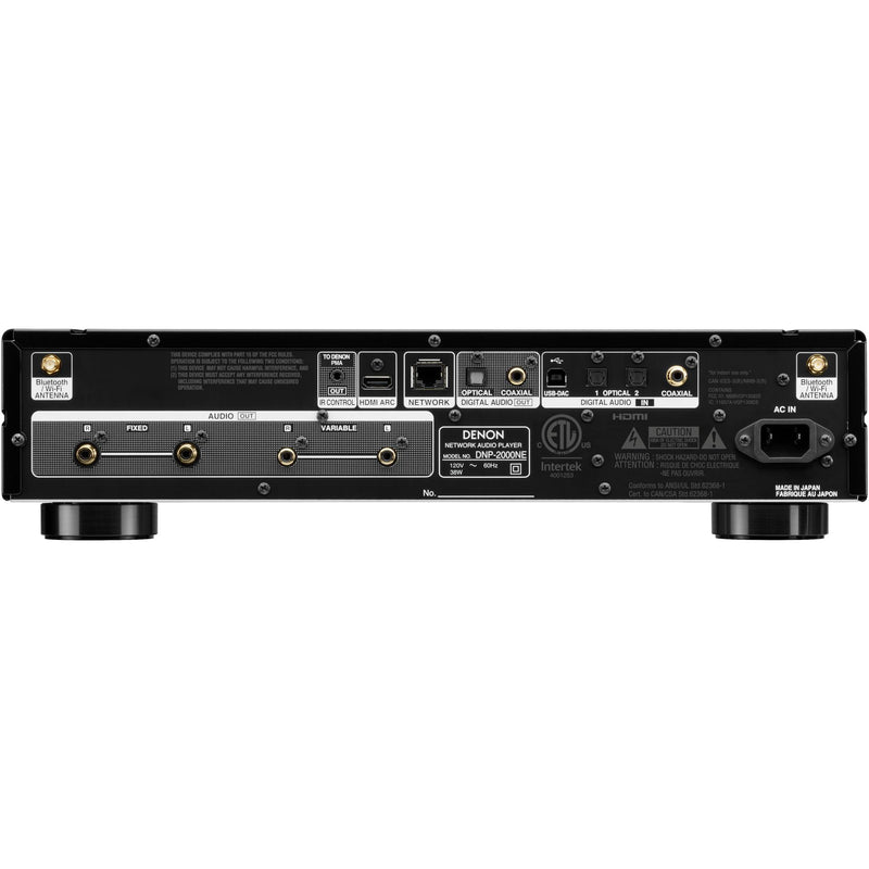 HEOS Wireless Streamer, Denon DNP-2000NE - Black IMAGE 2