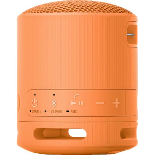 Waterproof Bluetooth Compact Speaker, Sony SRSXB100 - Orange IMAGE 4