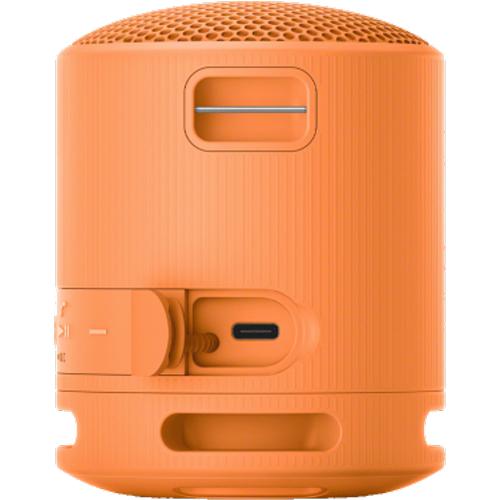 Waterproof Bluetooth Compact Speaker, Sony SRSXB100 - Orange IMAGE 5