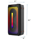 9,5 hrs PB Battery Bluetooth Wireless Speaker Mic Inclued. RAGE BTS3668 IMAGE 3