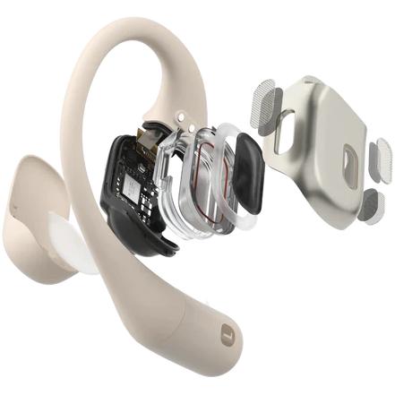 Conduction Open-Ear Bluetooth Sport Headphones OpenFit, Snokz T910 - Beige IMAGE 4